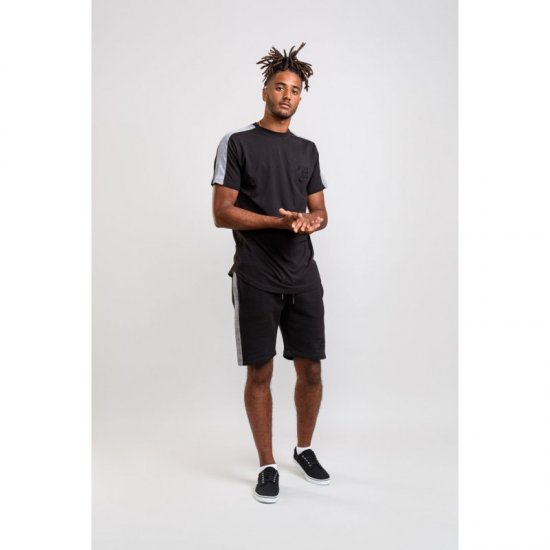 D555 Diaz T-shirt Black - Herren-T-shirts - Herren-T-Shirts in großen Größen