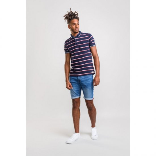 D555 Holmes Polo Navy - Polo-shirts für herren - Polo-Shirts für Herren in großen Größen