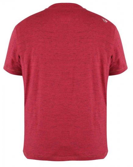 D555 Lettaford Printed T-shirt - Herren-T-shirts - Herren-T-Shirts in großen Größen