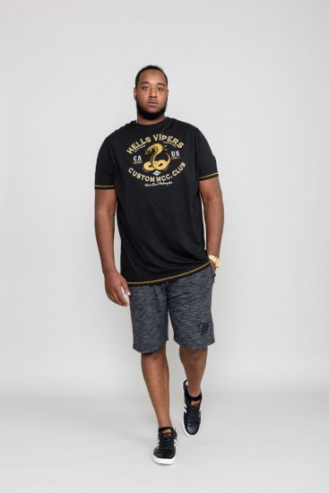 D555 WOOTON Printed T-Shirt - Herren-T-shirts - Herren-T-Shirts in großen Größen