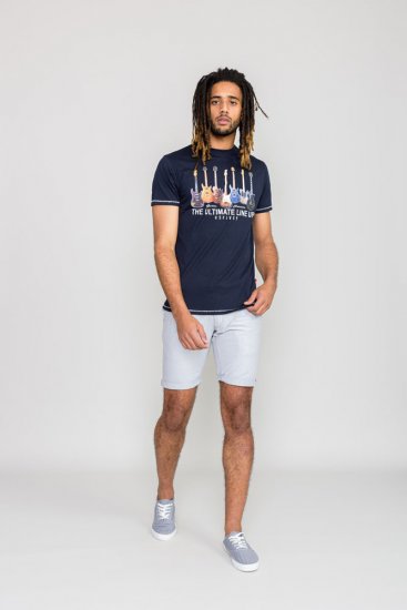 D555 PICKEMHAM Printed T-Shirt - Herren-T-shirts - Herren-T-Shirts in großen Größen