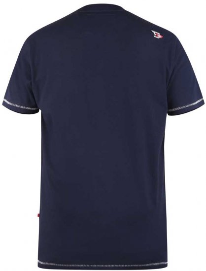 D555 PICKEMHAM Printed T-Shirt - Herren-T-shirts - Herren-T-Shirts in großen Größen