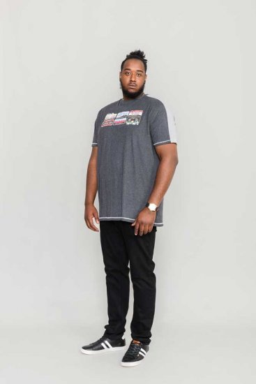 D555 SOHO American Number Plate T-Shirt - Herren-T-shirts - Herren-T-Shirts in großen Größen