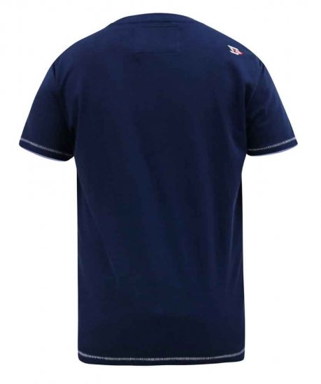 D555 Bronte All American Guitar Printed T-Shirt - Herren-T-shirts - Herren-T-Shirts in großen Größen