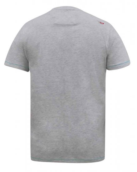 D555 Trafford Bike Photo Printed T-Shirt White - Herren-T-shirts - Herren-T-Shirts in großen Größen