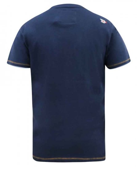 D555 Prestwick Florida Floral Printed T-Shirt - Herren-T-shirts - Herren-T-Shirts in großen Größen