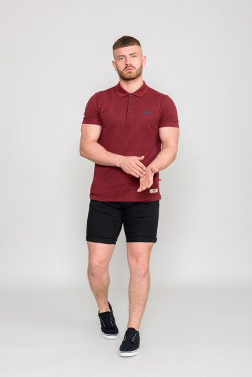 D555 WINCHESTER Red Polo Shirt - Polo-shirts für herren - Polo-Shirts für Herren in großen Größen