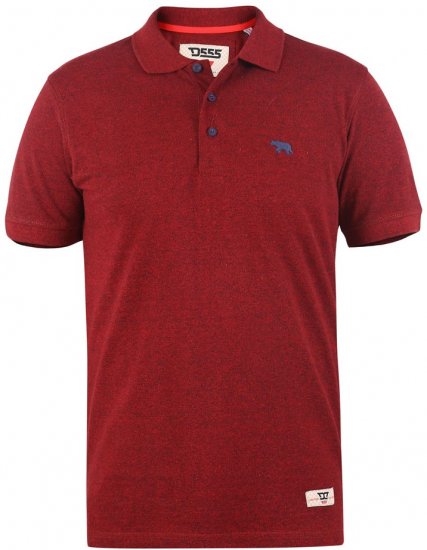 D555 WINCHESTER Red Polo Shirt - Polo-shirts für herren - Polo-Shirts für Herren in großen Größen