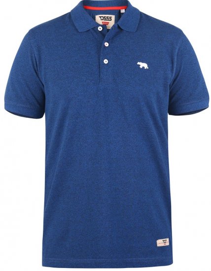 D555 WINCHESTER Blue Polo Shirt - Polo-shirts für herren - Polo-Shirts für Herren in großen Größen