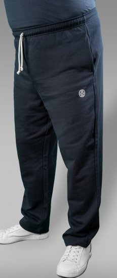 20 Nodi Ponente Long Leg Sports Pants in Combed Fleece Cotton Navy - Jogginghosen für herren - Jogginghosen für Herren in großen Größen