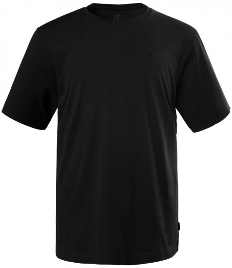 JP1880 702558 T-Shirt mit Rundhals Schwarz - Herren-T-shirts - Herren-T-Shirts in großen Größen