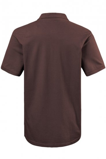 JP1880 702560 Poloshirt Mahagonibraun - Polo-shirts für herren - Polo-Shirts für Herren in großen Größen