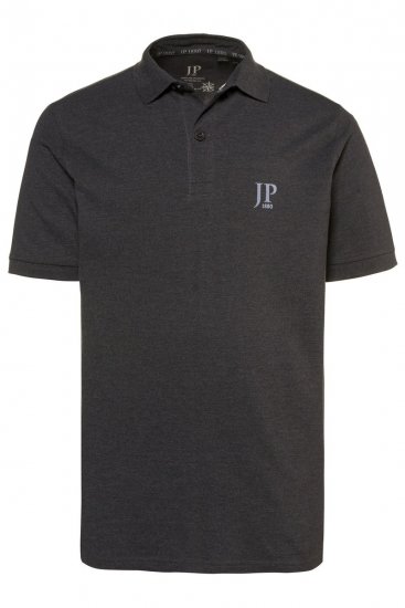 JP1880 704317 Poloshirt Doppelpack Dunkelgrau - Polo-shirts für herren - Polo-Shirts für Herren in großen Größen