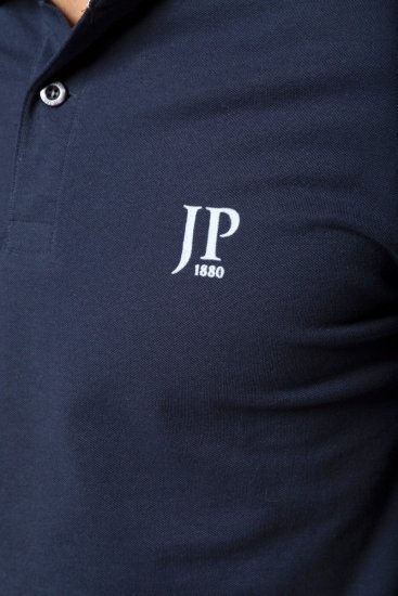 JP1880 704317 Poloshirt Doppelpack Schwarz/Dunkelblau - Polo-shirts für herren - Polo-Shirts für Herren in großen Größen