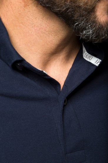 JP1880 704317 Poloshirt Doppelpack Schwarz/Dunkelblau - Polo-shirts für herren - Polo-Shirts für Herren in großen Größen