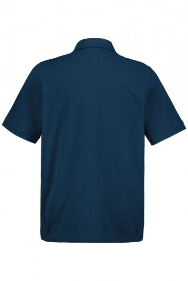 JP1880 704317 Poloshirt Doppelpack Mittelblau - Polo-shirts für herren - Polo-Shirts für Herren in großen Größen