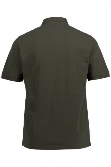 JP1880 704317 Poloshirt Doppelpack Türkisblau/Oliv - Polo-shirts für herren - Polo-Shirts für Herren in großen Größen
