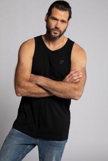 JP1880 705145 Tanktop Schwarz - Herren-T-shirts - Herren-T-Shirts in großen Größen