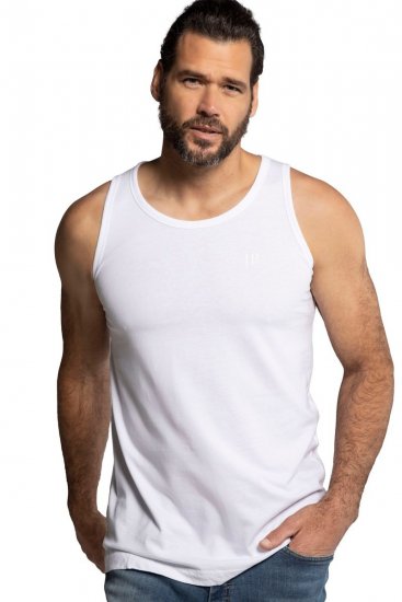 JP1880 705145 Tanktop Weiß - Herren-T-shirts - Herren-T-Shirts in großen Größen