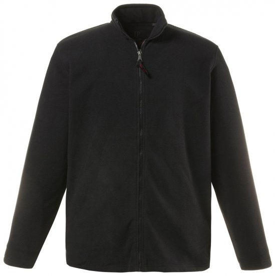 JP1880 705552 Fleecejacke mit Stehkragen Schwarz - Sportbekleidung & outdoor - Sportbekleidung in große größen für herren