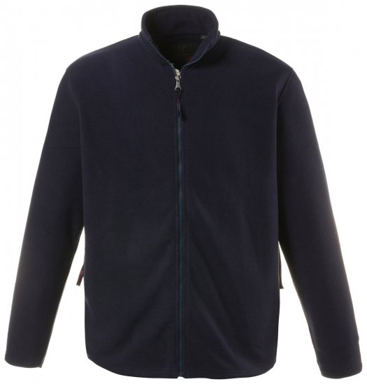 JP1880 705552 Fleecejacke mit Stehkragen Dunkelblau - Sportbekleidung & outdoor - Sportbekleidung in große größen für herren