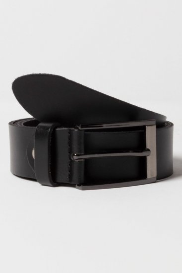 JP1880 707865 Ledergürtel Schwarz - Accessoires - Herren-Accessoires