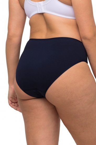 Ulla Popken 710201 Slips 5er-Pack Dunkelblau - Slips - 