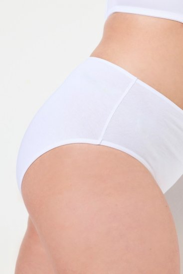 Ulla Popken 710201 Slips 5er-Pack Weiß - Slips - 