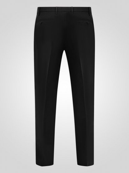 D555 Ted 4 Way Stretch Tailored Trouser Schwarz - Herrenanzüge und -blazer - Herrenanzüge und -blazer in großen Größen