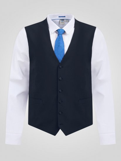 D555 Ted Anzugweste Navyblau - Herrenanzüge und -blazer - Herrenanzüge und -blazer in großen Größen