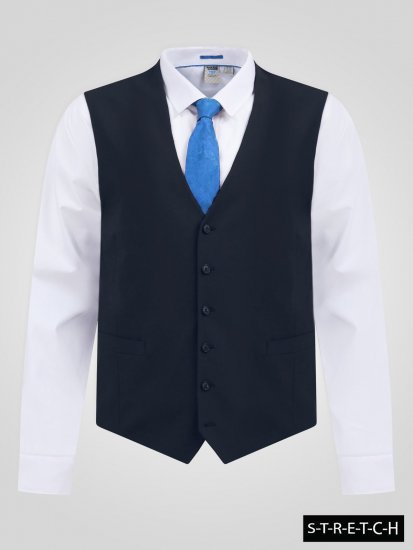D555 Ted Anzugweste Navyblau - Herrenanzüge und -blazer - Herrenanzüge und -blazer in großen Größen