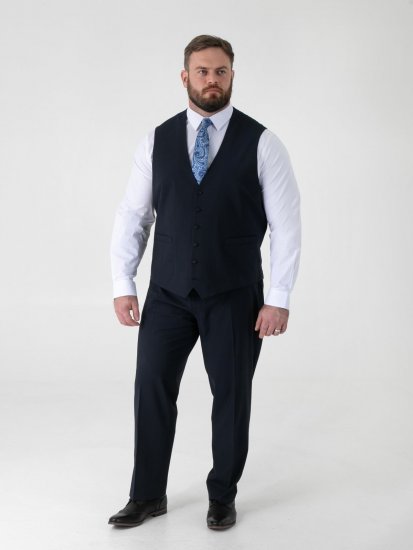 D555 Ted Anzugweste Navyblau - Herrenanzüge und -blazer - Herrenanzüge und -blazer in großen Größen