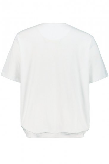 JP1880 712616 T-Shirt mit Bauchfit Weiß - Herren-T-shirts - Herren-T-Shirts in großen Größen