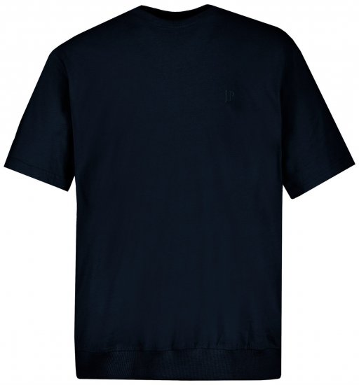 JP1880 712616 T-Shirt mit Bauchfit Dunkelblau - Herren-T-shirts - Herren-T-Shirts in großen Größen