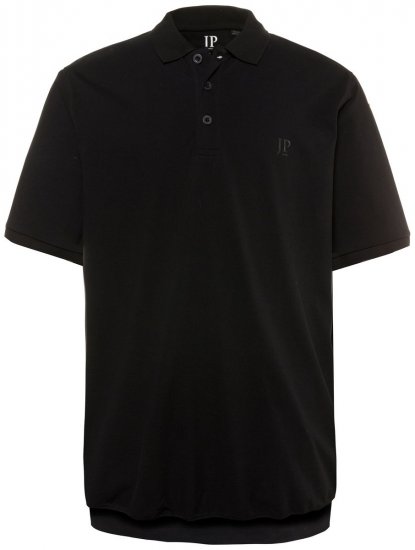 JP1880 712617 Poloshirt mit Bauchfit Schwarz - Polo-shirts für herren - Polo-Shirts für Herren in großen Größen