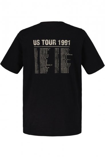 JP1880 Guns N’ Roses Skull Comfort Fit Band T-Shirt Black - Herren-T-shirts - Herren-T-Shirts in großen Größen