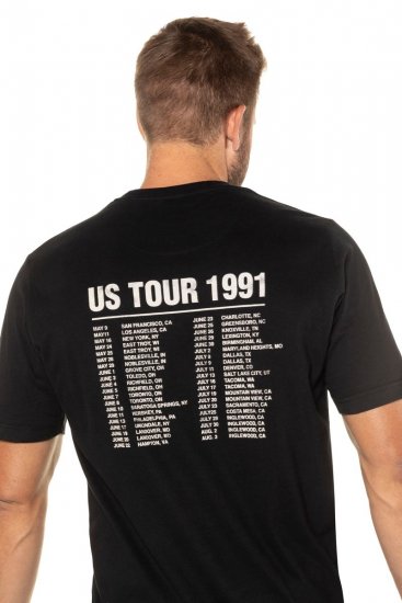 JP1880 Guns N’ Roses Skull Comfort Fit Band T-Shirt Black - Herren-T-shirts - Herren-T-Shirts in großen Größen