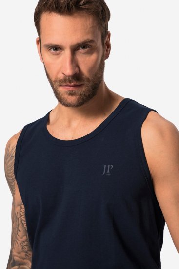 JP1880 719783 Tanktop mit Bauchfit Dunkelblau - Herren-T-shirts - Herren-T-Shirts in großen Größen