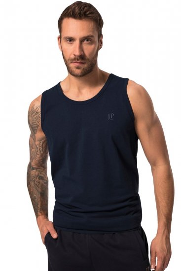 JP1880 719783 Tanktop mit Bauchfit Dunkelblau - Herren-T-shirts - Herren-T-Shirts in großen Größen
