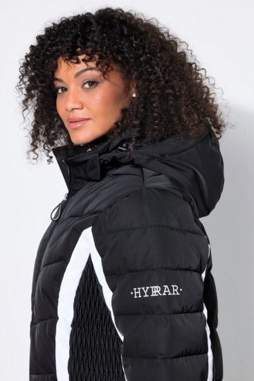 Ulla Popken 725348 Gesteppte Skijacke Schwarz - Skibekleidung - 