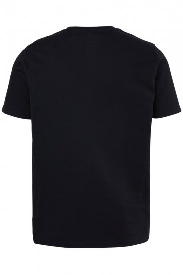 JP1880 726695 Henley-Shirt Schwarz TALL - TALL T-shirts - T-Shirts Überlänge Herren