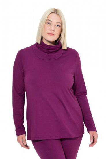 Ulla Popken 751623 Schnelltrocknendes Skishirt Rosa - Skibekleidung - 