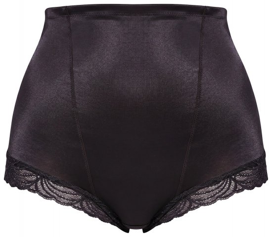Ulla Popken 781632 Shaping-Slip mit hoher Taille Braun - Shapewear - 