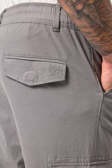 JP1880 Cargo Pants Flexnamic Modern Fit Grey - Herren-jeans & -hosen - Herren-Jeans & -Hosen in großen Größen