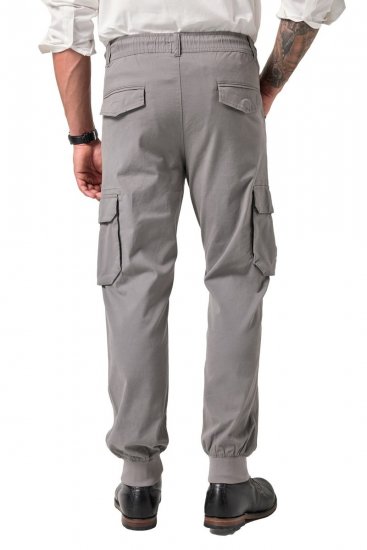 JP1880 Cargo Pants Flexnamic Modern Fit Grey - Herren-jeans & -hosen - Herren-Jeans & -Hosen in großen Größen