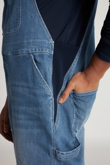 JP1880 Dungarees Denim Adjustable Straps Blue - Herren-jeans & -hosen - Herren-Jeans & -Hosen in großen Größen
