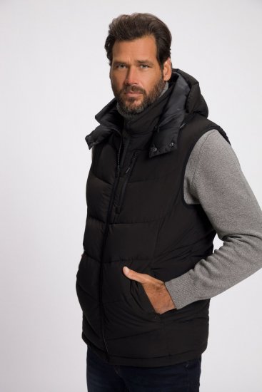 JP1880 Quilted Gilet DownTouch Padding Black - Herren jacken - Herren Jacken in großen Größen