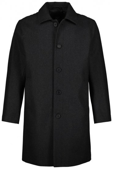 JP1880 795116 Wasserabweisender Mantel aus Wollmix Anthrazit TALL - TALL jacken - TALL Jacken für große Herren