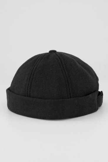 JP1880 798314 Docker-Mütze Schwarz - Mützen - 
