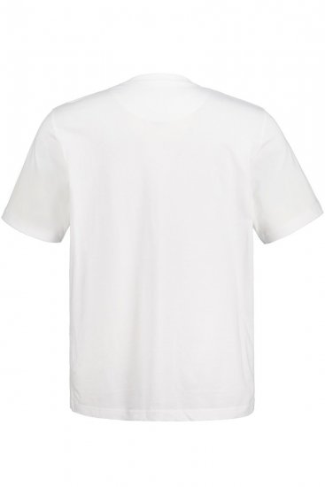 JP1880 799997 T-Shirt mit Brusttasche Weiß - Herren-T-shirts - Herren-T-Shirts in großen Größen